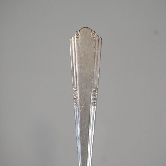 Salad Fork 1933 Simplicity Pattern Wallace Deerfield Silverplate 6 inch - Picture 6 of 7